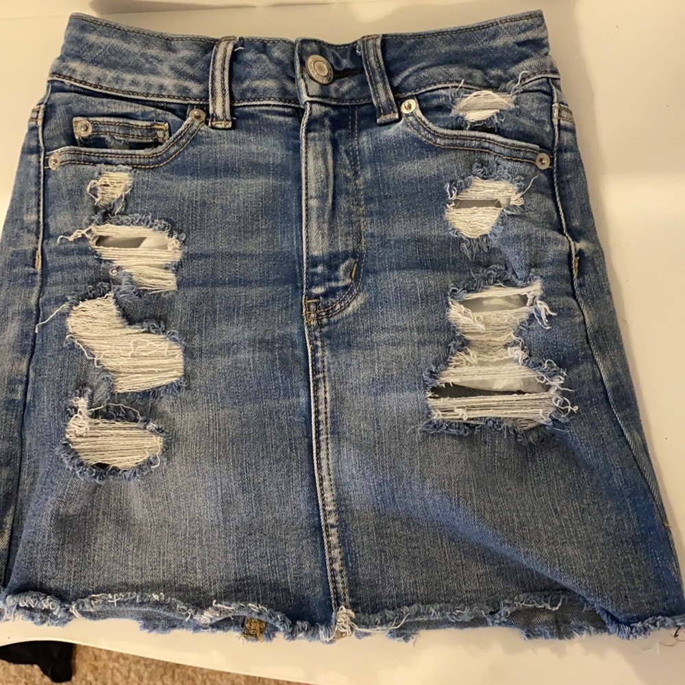 American Eagle jean skirt